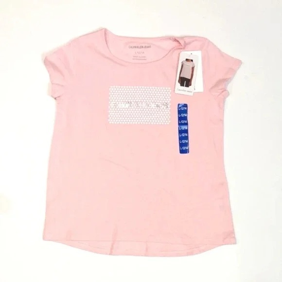 Calvin Klein Light Pink Kids Tee